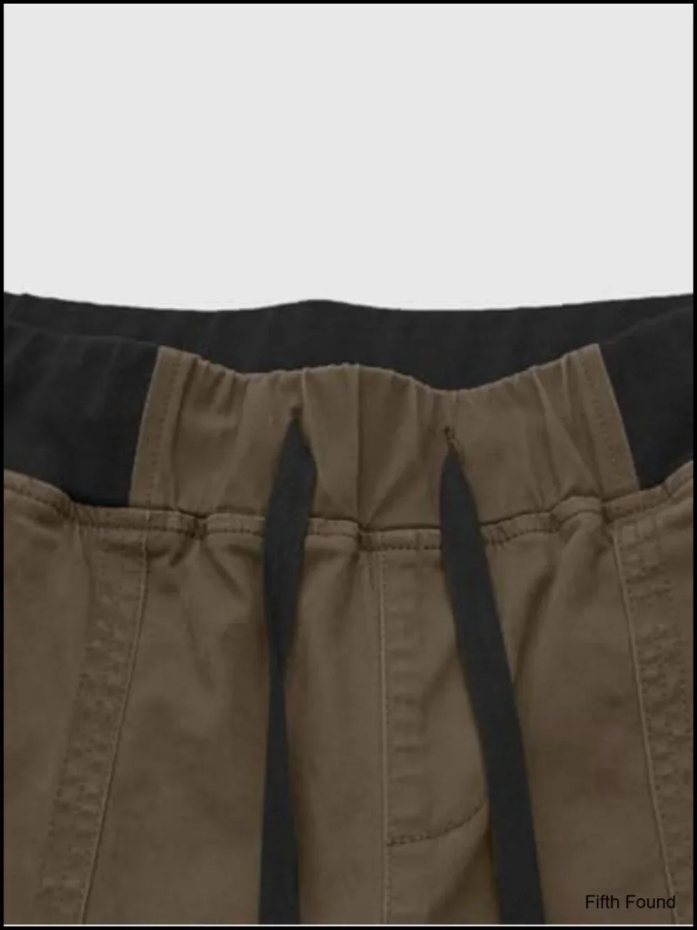 Mid Rise Straight Leg Drawstring Pants 100% Cotton Casual Daily